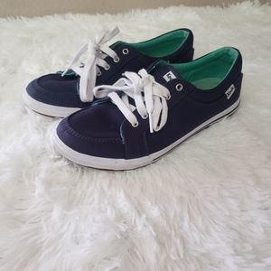 Keds ladies blue tennis shoes size 5.5
